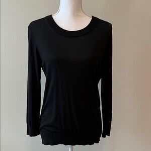 41 Hawthorn Black Long Sleeve Top